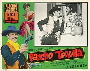 Pancho Tequlia (Three original lobby cards for the 1970 film)