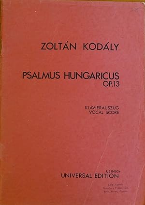 Psalmus Hungaricus Op. 13