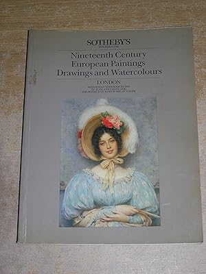 Sothebys London Nineteenth Century European Paintings Drawings And Watercolours Wednesday 20th Ma...