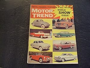 Motor Trend Jan 1959 World Show Issue