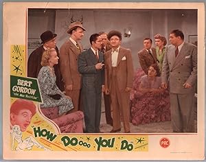 Seller image for How Doooo You Do Lobby Card 1945-Bert Gordon-Keye Luke-Harry Von Zell for sale by DTA Collectibles