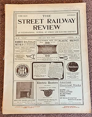 Imagen del vendedor de The Street Railway Review; an International Journal of Street and Electric Railways Vol XV, No. 5: May 1905 a la venta por DogStar Books