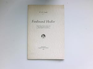 Bild des Verkäufers für Ferdinand Hodler : zum Verkauf von Antiquariat Buchhandel Daniel Viertel