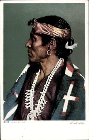 Ansichtskarte / Postkarte Tom of Ganado, Indianer