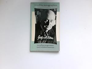 Bild des Verkufers fr Gottfried Benn in Selbstzeugnissen und Bilddokumenten : Walter Lennig. [Den dokumentar u. bibliograph. Anh. bearb.: Paul Raabe] / Rowohlts Monographien ; 71 zum Verkauf von Antiquariat Buchhandel Daniel Viertel