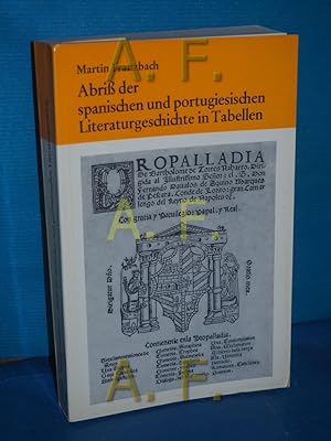 Seller image for Abriss der spanischen und portugiesischen Literaturgeschichte in Tabellen for sale by Antiquarische Fundgrube e.U.