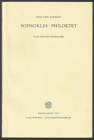 Bild des Verkufers fr Sophokles, Philoktet. Eine Strukturanalyse. zum Verkauf von Antiquariat Dennis R. Plummer