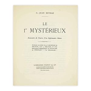 G.- Jean Reybaz - Le 1er Mystérieux