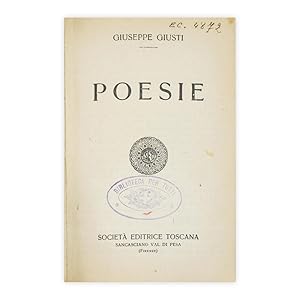 Giuseppe Giusti - Poesie