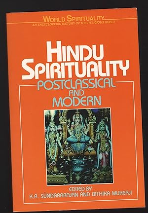 Immagine del venditore per Hindu Spirituality: Postclassical and Modern venduto da Culpepper Books