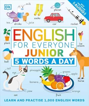 Bild des Verkufers fr English for Everyone Junior: 5 Words a Day : Learn and Practise 1,000 English Words zum Verkauf von AHA-BUCH GmbH