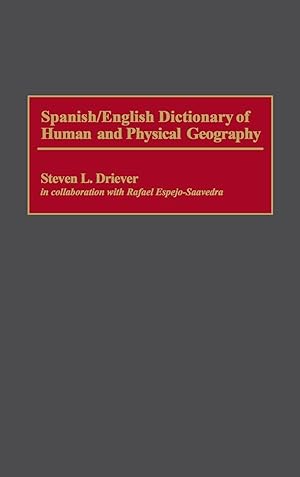 Bild des Verkufers fr Spanish/English Dictionary of Human and Physical Geography zum Verkauf von moluna