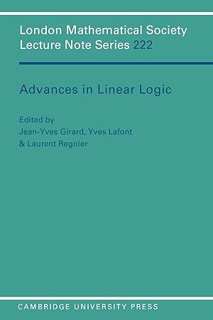 Image du vendeur pour Advances in Linear Logic mis en vente par moluna