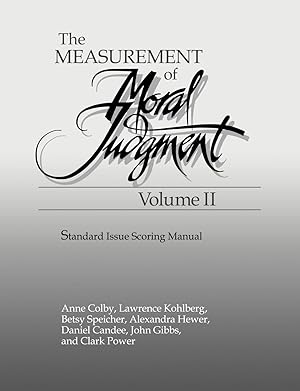 Seller image for The Measurement of Moral Judgement, Volume II for sale by moluna