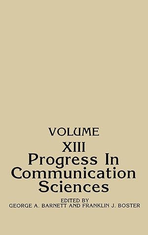 Seller image for Progress in Communication Sciences, Volume 13 for sale by moluna