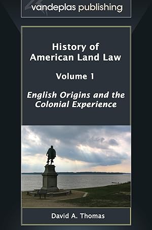 Bild des Verkufers fr History of American Land Law - Volume 1 zum Verkauf von moluna