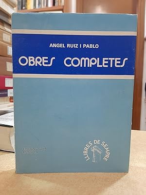 Imagen del vendedor de OBRES COMPLETES. a la venta por LLIBRERIA KEPOS-CANUDA