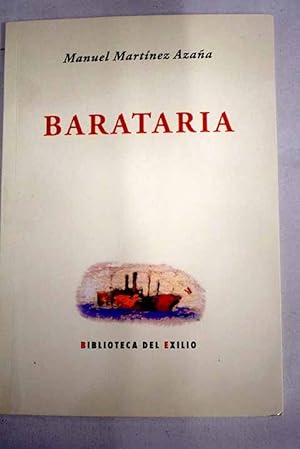 Seller image for Manuel Martnez Azaa, Barataria for sale by Alcan Libros