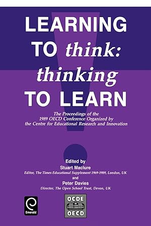 Imagen del vendedor de Learning to Think a la venta por moluna