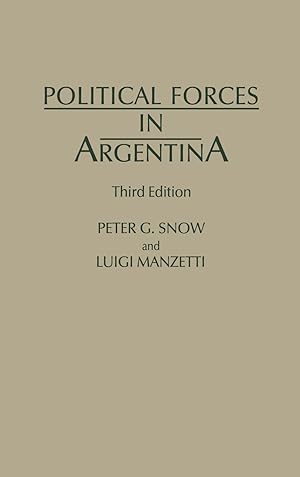 Bild des Verkufers fr Political Forces in Argentina, Third Edition zum Verkauf von moluna