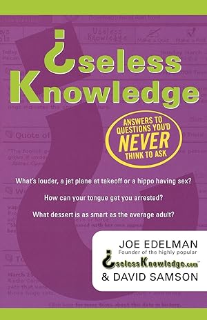 Seller image for Useless Knowledge for sale by moluna
