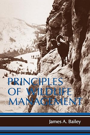 Bild des Verkufers fr Principles of Wildlife Management zum Verkauf von moluna