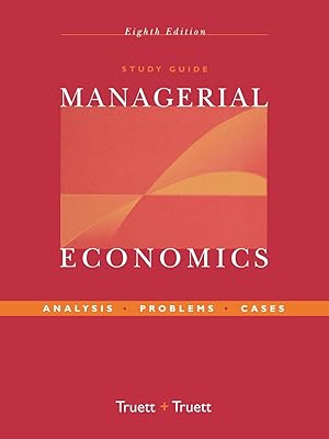 Bild des Verkufers fr Managerial Economics, Study Guide zum Verkauf von moluna