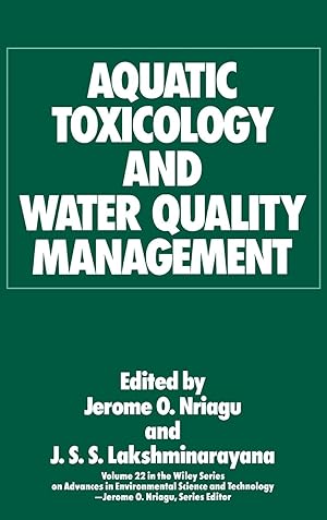 Image du vendeur pour Aquatic Toxicology and Water Quality Management mis en vente par moluna