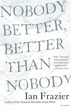 Seller image for Nobody Better, Better Than Nobody for sale by moluna