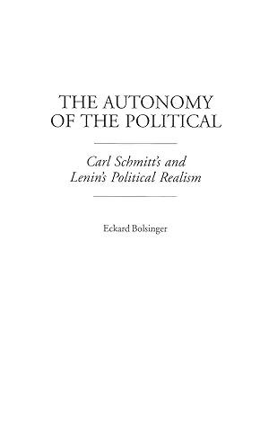 Imagen del vendedor de The Autonomy of the Political a la venta por moluna