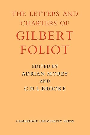 Seller image for Gilbert Foliot and His Letters for sale by moluna
