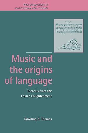 Imagen del vendedor de Music and the Origins of Language a la venta por moluna
