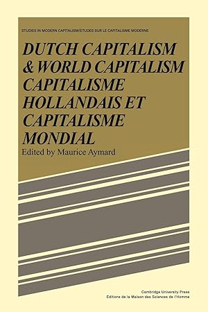 Seller image for Dutch Capital and World Capitalism for sale by moluna