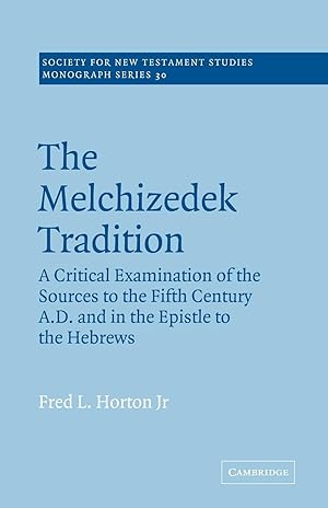 Seller image for The Melchizedek Tradition for sale by moluna
