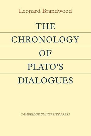 Immagine del venditore per The Chronology of Plato\ s Dialogues venduto da moluna