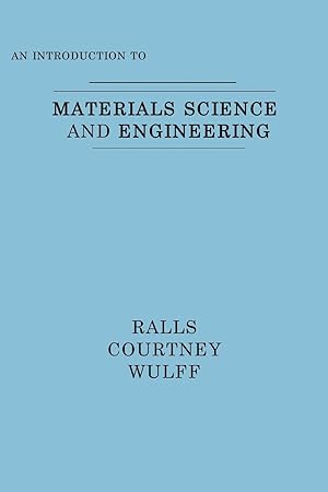 Imagen del vendedor de Introduction to Materials Science and Engineering a la venta por moluna