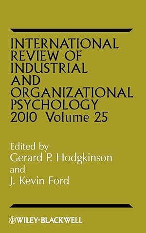 Image du vendeur pour International Review of Industrial V 25 mis en vente par moluna