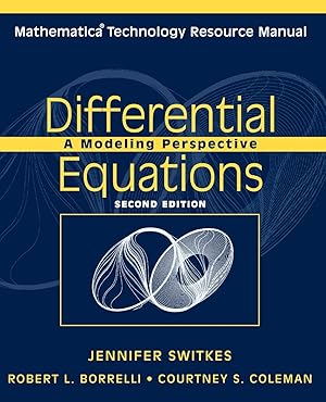 Image du vendeur pour Differential Equations, Mathematica Technology Resource Manual mis en vente par moluna