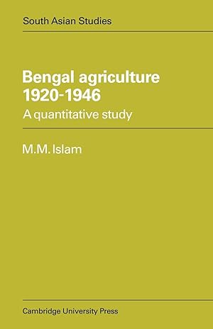 Seller image for Bengal Agriculture 1920 1946 for sale by moluna