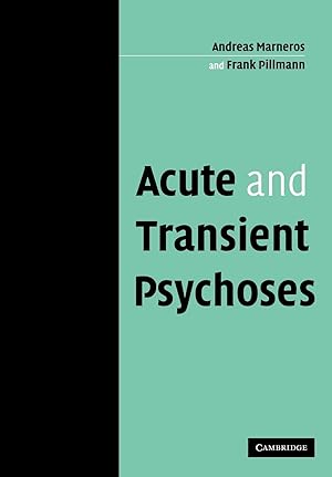 Image du vendeur pour Acute and Transient Psychoses mis en vente par moluna