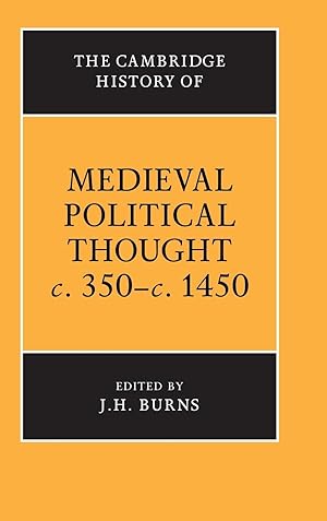 Immagine del venditore per The Cambridge History of Medieval Political Thought C.350 C.1450 venduto da moluna