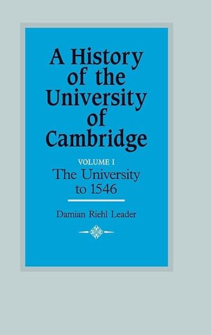 Seller image for A History of the University of Cambridge for sale by moluna