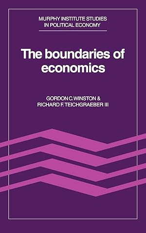 Bild des Verkufers fr The Boundaries of Economics zum Verkauf von moluna