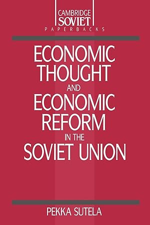 Imagen del vendedor de Economic Thought and Economic Reform in the Soviet Union a la venta por moluna