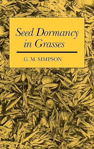 Seller image for Seed Dormancy in Grasses for sale by moluna