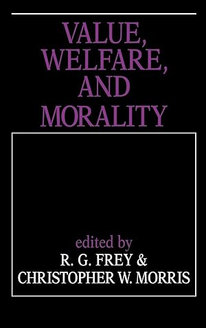 Seller image for Value, Welfare, and Morality for sale by moluna