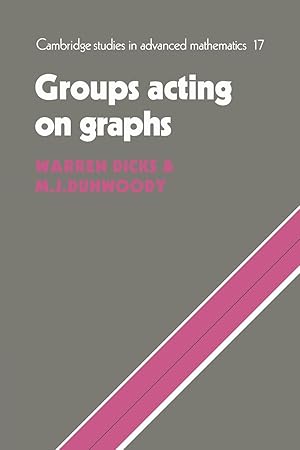 Image du vendeur pour Groups Acting on Graphs mis en vente par moluna