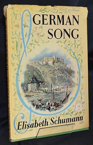 German Song (The World of Music). First Edition