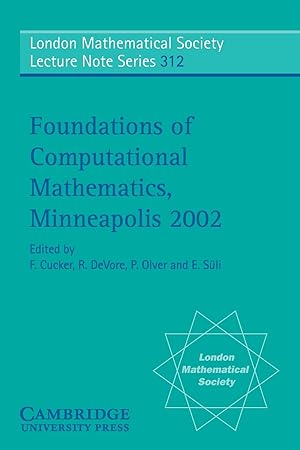 Imagen del vendedor de Foundations of Computational Mathematics, Minneapolis 2002 a la venta por moluna