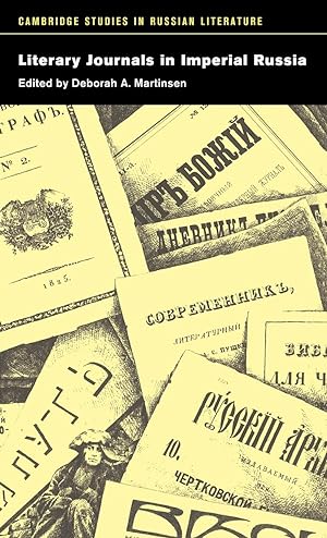 Bild des Verkufers fr Literary Journals in Imperial Russia zum Verkauf von moluna